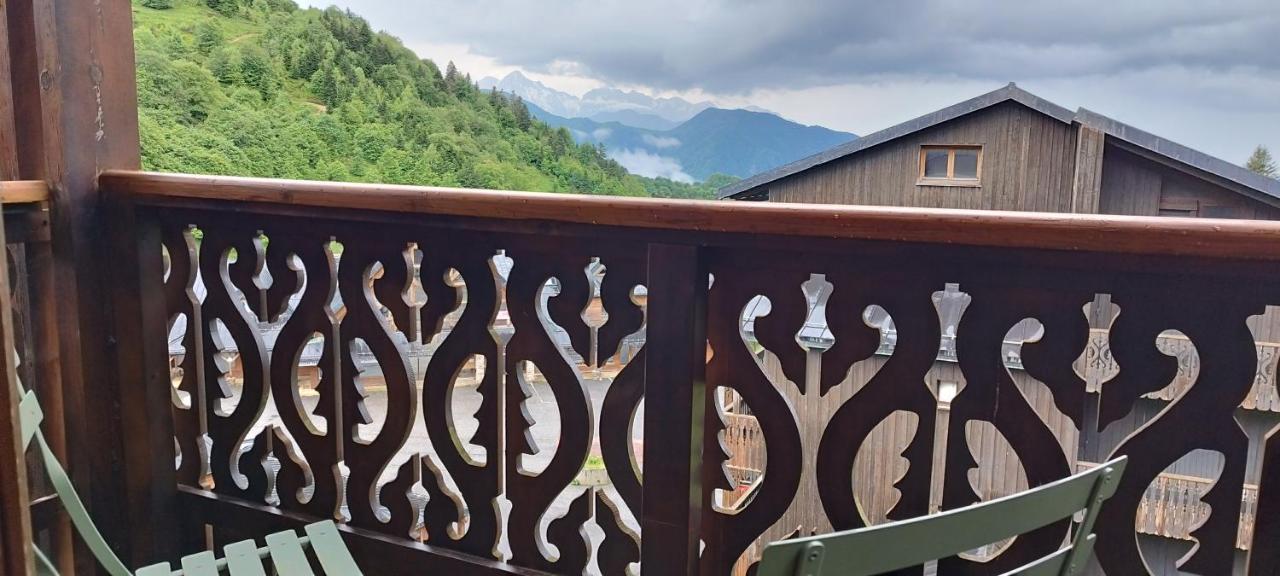 Pleine Nature Pied Pistes Piscine Chauffee Ustou Exteriör bild
