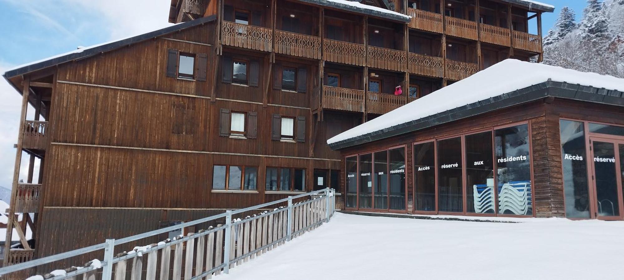 Pleine Nature Pied Pistes Piscine Chauffee Ustou Exteriör bild
